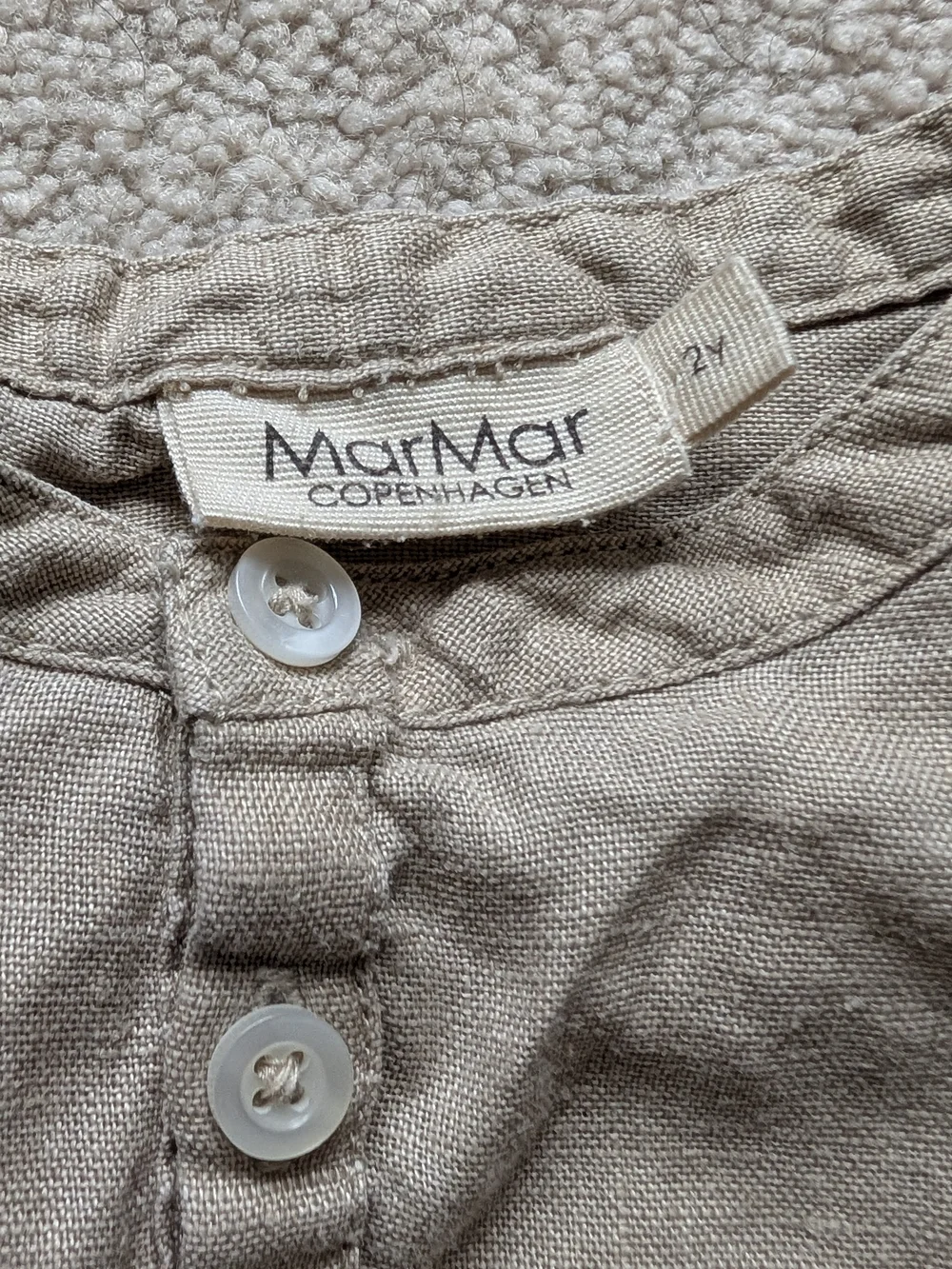 MarMar Copenhagen Kids Matching Linen Set
